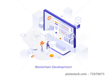 Vector Isometric Concept - Stock Illustration [73970673] - PIXTA
