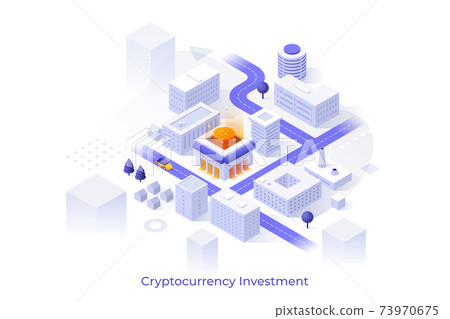 Vector Isometric Concept - Stock Illustration [73970675] - PIXTA