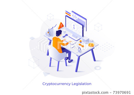 Vector Isometric Concept - Stock Illustration [73970691] - PIXTA