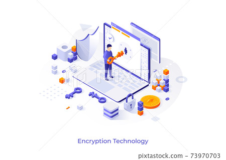 Vector Isometric Concept - Stock Illustration [73970703] - PIXTA