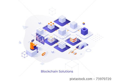 Vector Isometric Concept Vector Isometric Concept 73970720