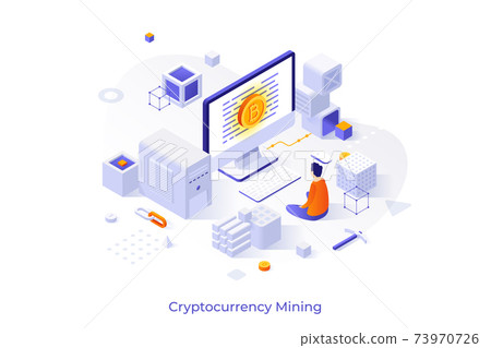 Vector Isometric Concept - Stock Illustration [73970726] - PIXTA
