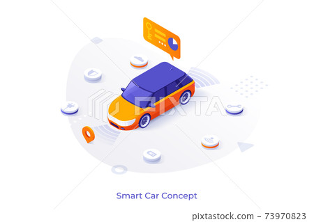 Vector Isometric Concept - Stock Illustration [73970823] - PIXTA
