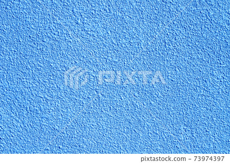 Up the surface of the blue mortar wall [Background material] 73974397