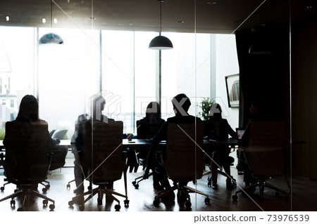 Meeting meeting silhouette Meeting meeting silhouette 73976539