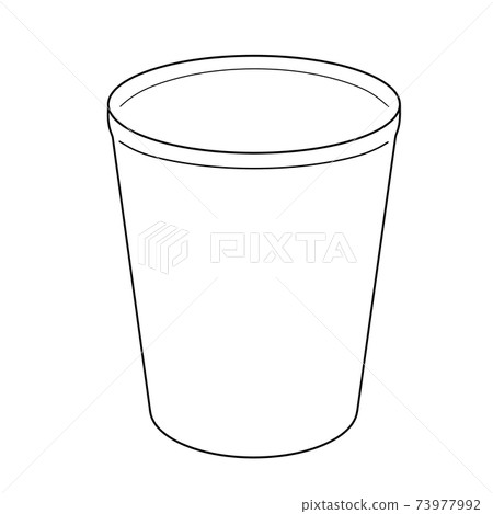 Container (line art) - Stock Illustration [73977992] - PIXTA