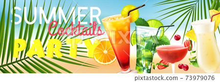 Cocktail Horizontal Poster Cocktail Horizontal Poster 73979076
