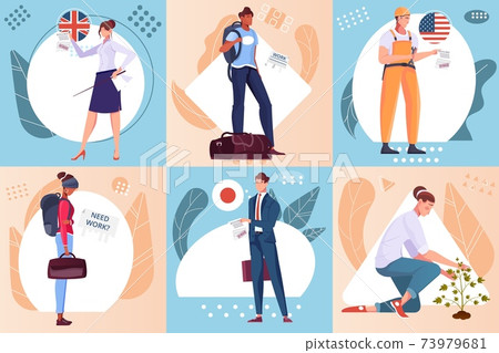 Migrant Flat Composition Migrant Flat Composition 73979681