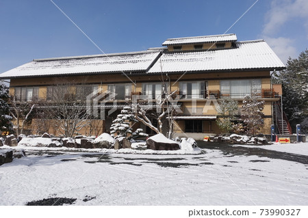 Cold wave invasion Yunoguchi Onsen, Mine City Winter Tenjuku no Mori "Keitsuki" Cold wave invasion Yunoguchi Onsen, Mine City Winter Tenjuku no Mori "Keitsuki" 73990327