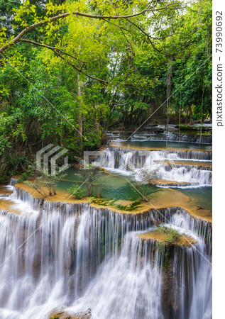 Huai Mae Kamin waterfall Huai Mae Kamin waterfall 73990692