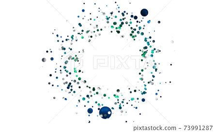 CG party sphere that spreads in a circle CG party sphere that spreads in a circle 73991287