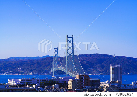 明石海峽大橋（也稱為珍珠橋） 73992654