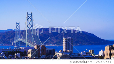 Akashi Kaikyo Bridge (also known as Pearl Bridge) 73992655