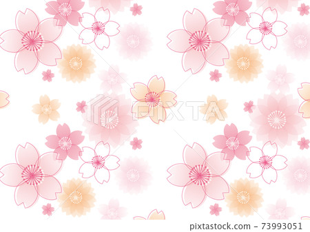 櫻花圖案背景01 73993051