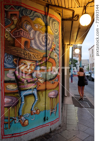 Australian street art graffiti 73993544