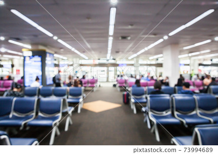 Passenger seat in terminal airport  73994689