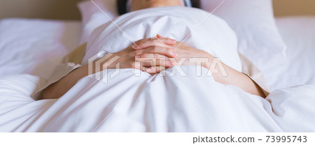 Sleeping futon female Japanese 73995743