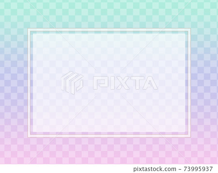 Gradient Color Rectangular Frame Rectangle frame on a gradient background of... - Stock Illustration ...