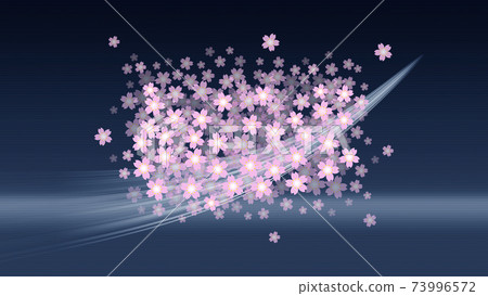Cherry blossom illustration 8K size Cherry blossom illustration 8K size 73996572