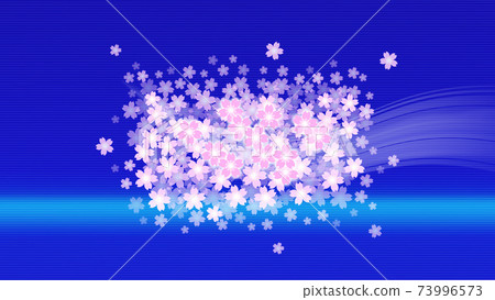 Cherry blossom illustration 8K size Cherry blossom illustration 8K size 73996573
