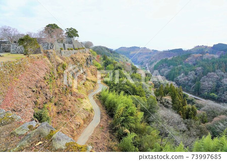 [Taketa City, Oita Prefecture] Oka Castle Ruins 73997685