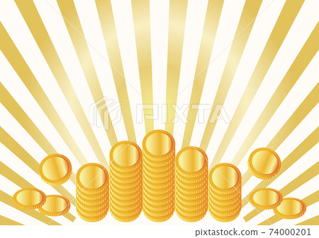 Business coins coins money points image... - Stock Illustration ...