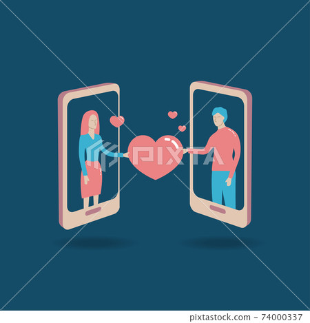 Dating on mobile phone Dating on mobile phone 74000337