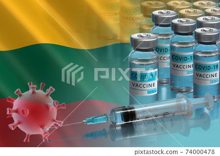 Vaccination campaign in Lithuania. The fight against coronavirus in the World Vaccination campaign in Lithuania. The fight against coronavirus in the World 74000478