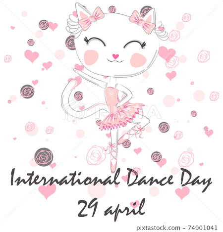 International Dance Day concept. April 29 74001041