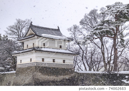 柴田城堡Ninomaru轉角塔（冬季） 74002683