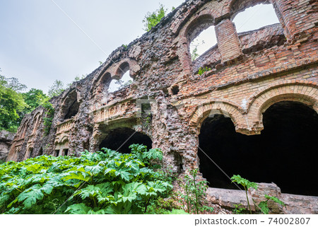 Abandoned Military Tarakaniv Fort (other names - Dubno Fort, New Dubna Fortress) - a defensive structure, an architectural monument of 19th century, Tarakaniv, Rivne region, Ukraine. Abandoned Military Tarakaniv Fort (other names - Dubno Fort, New Dubna Fortress) - a defensive structure, an architectural monument of 19th century, Tarakaniv, Rivne region, Ukraine. 74002807