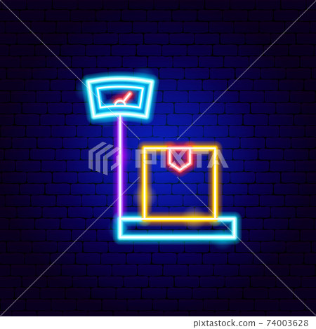 Weighing Scales Neon Sign Weighing Scales Neon Sign 74003628