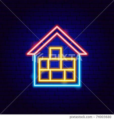 Warehouse Neon Sign 74003680