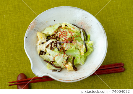 Salted cabbage (cabbage with salted kelp). Simple recipes, vegetable dishes, snacks, side dishes. 74004052