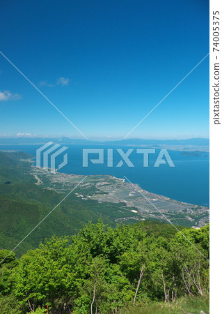 琵琶湖露台琵琶湖滋賀縣美景 74005375