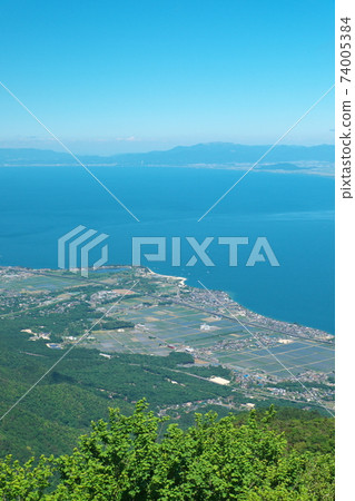 琵琶湖露台琵琶湖滋賀縣美景 琵琶湖露台琵琶湖滋賀縣美景 74005384