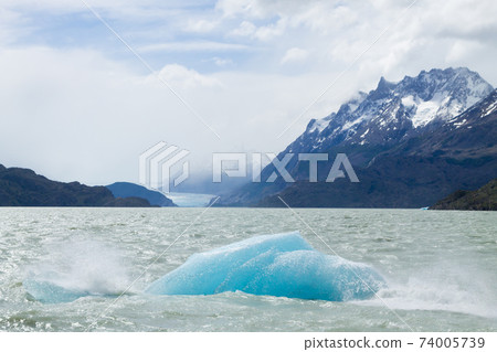 Grey Lake view, Torres del Paine, Chile 74005739
