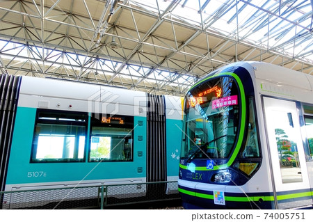 《Hiroshima City》 Hiroshima Electric Railway Hiroshima Port Station Tram 《Hiroshima City》 Hiroshima Electric Railway Hiroshima Port Station Tram 74005751
