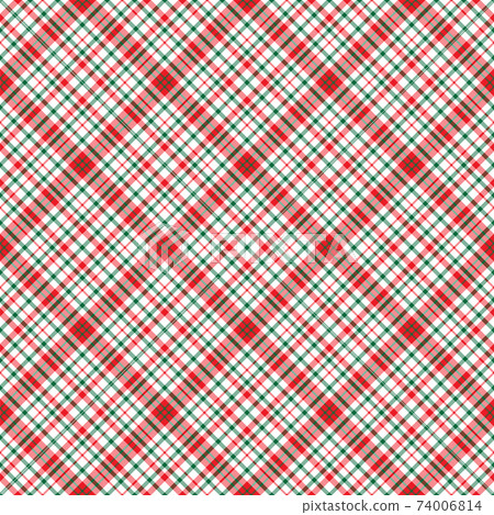 Plaid seamless pattern. Vector background of textile ornament. Flat fabric design. Plaid seamless pattern. Vector background of textile ornament. Flat fabric design. 74006814