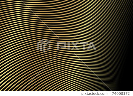 Abstract gold color warped Diagonal Striped... - Stock Illustration ...