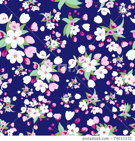 Seamless pattern with cherry Seamless pattern with cherry 74011332
