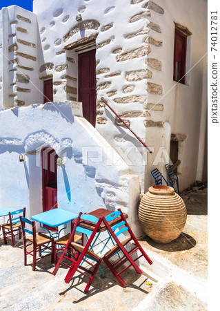 Authentic traditional Greece - cute street tavernas Authentic traditional Greece - cute street tavernas 74012781