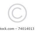 Copyright sign 74014013