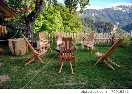 Garden lounge with mountain view Garden lounge with mountain view 74016292