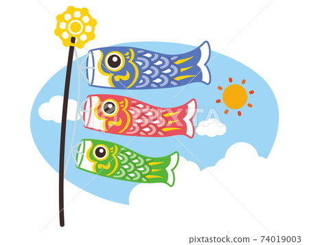 Tango no Sekku Children's Day Carp streamer 74019003