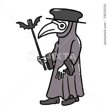 瘟疫醫生的插圖 74020192