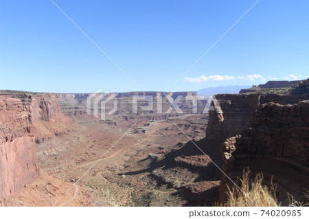Rocky Mountains in Moab, Utah 74020985