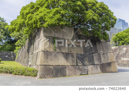 故宮東御苑前江戶城二之丸三之丸故宮石垣 74022640