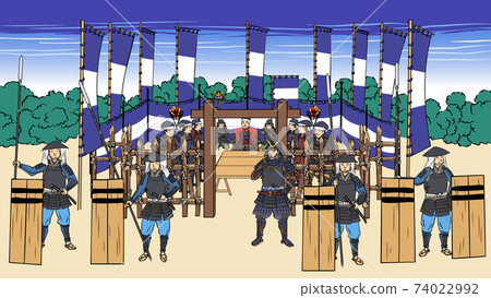 Japanese-style image battle headquarters Japanese-style image battle headquarters 74022992