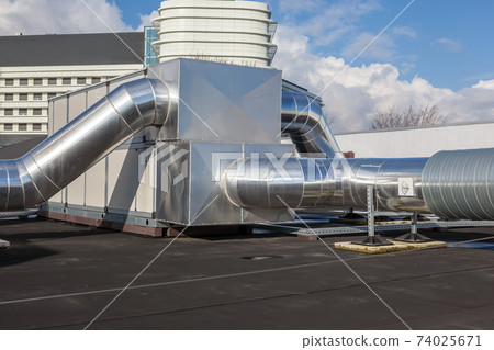 air ducts on the roof 74025671